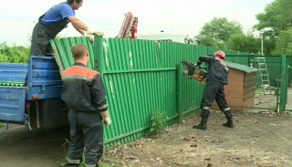 Демонтаж ограждений в Новодвинске по цене от 985 руб. | 2Землекопа-Нвд